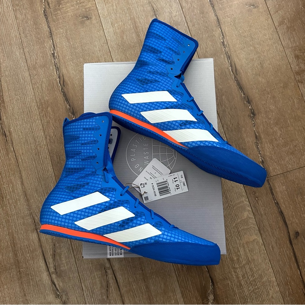 NWT! Adidas Boxing Shoes Box Hog 4 - Picture 4 of 11